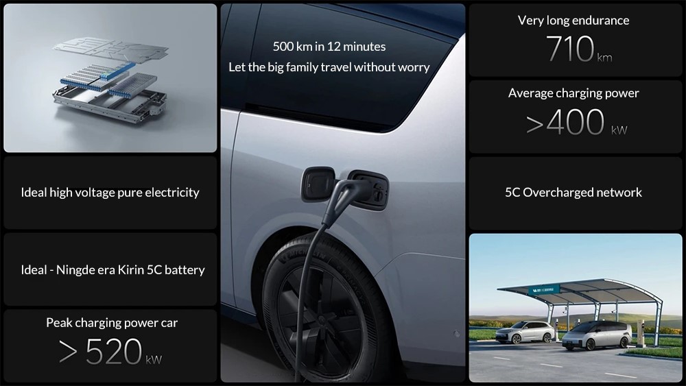 2024 Lixiang MEGA pure electric MPV power 2024 Lixiang MEGA pure electric MPV power